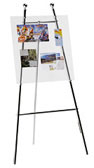 Easel display. Dimensions: 650x850x1800mm