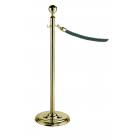 Upright post in polished brass to delimit area or others. Dim. 300x1000 mm  