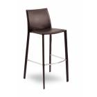Stool with steel structure. Dim. 390x380x750mm. 