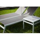 Table en aluminium pour externe.  Dim.460x460x450mm. 