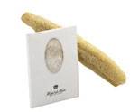 Natural loofah sponge in paper box