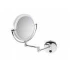 Mirror with light led Ø 230 , adjustable wall double face.Mis: h  450 mm.