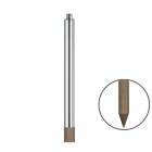 Torch stainless steel, wood