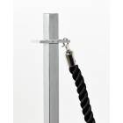 Poteau de délimitation pour corde en inox