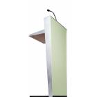 Design lectern for conferences. Mis: 1400x500x450mm