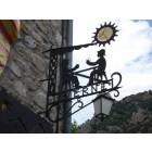 Signs in wrought iron