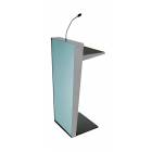 Design lectern for conferences. Mis: 1400x500x450mm