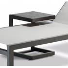 Tavolino per piscina in alluminio verniciato