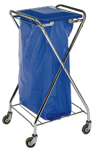 Carrello nero a 4 ripiani per riporre gli oggetti in cucina o in bagno